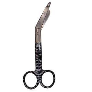 Ensemble de 3 pièces à pois noirs : Ciseaux de soins infirmiers, Ciseaux à pansements, Pinces à artères en acier inoxydable avec revêtement au fluor - Product Image 2