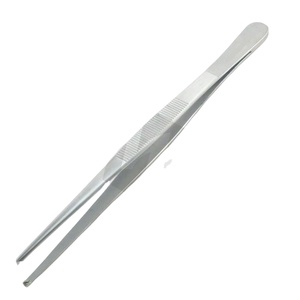 Pince à dissection premium de 4,5 pouces, à mâchoires dentées 1x2, en acier inoxydable, forceps chirurgical pour tissus, instruments médicaux - Product Image 1