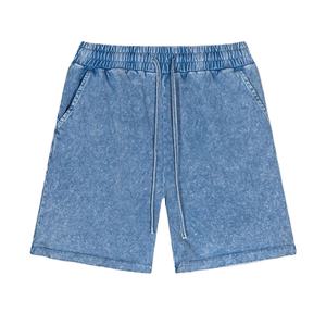 Customized Acid Wash <b>Shorts</b> For <b>Men</b> Fitness Workout Sports <b>Running</b> With Custom Size Quick Dry Breathable Acid Wash <b>Shorts</b> Man - Product Image 1
