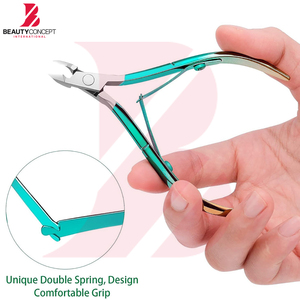 High Quality Gradient Color Cuticle Cutter Nipper Sharp Blade Dead Skin Trimmer Professional Nail Care Manicure Salon <b>Tool</b> - Product Image 4