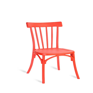 Silla moderna de plástico Windsor para niños Asientos de resina PP duraderos para apartamentos Dormitorio Comedor Fiestas Hoteles al aire libre Villas Más - Product Image 4