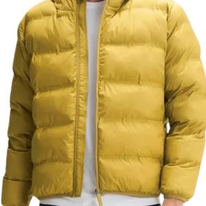 Veste matelassée pour homme, chaude pour l'hiver, avec capuche, alternative au duvet, légère, isolée, décontractée, coupe-vent, tendance - Product Image 3