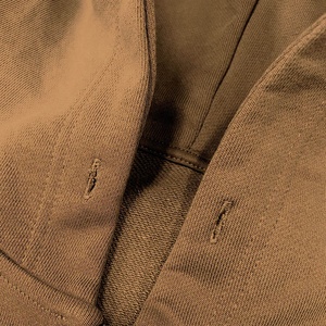 Sudadera con Capucha Corta Extra Grande de Forro Polar Grueso, Ecológica, para Invierno, con Logotipo Personalizado Impreso OEM ODM - Product Image 4