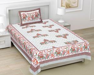 Ensemble de literie de luxe en coton 100% le plus vendu, comprenant drap et taies d'oreiller, fait main, draps en coton 100% et taies d'oreiller imprimées - Product Image 1