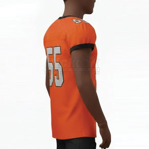 Uniforme de Fútbol Americano de Diseño Moderno, Ropa Deportiva Transpirable y Elegante de Poliéster para Equipos y Clubes de Fútbol, para Entrenamientos - Product Image 5