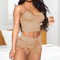 Chemise de nuit décontractée en satin respirant pour femme, col halter sans manches, motif floral, taille élastique, printemps-été