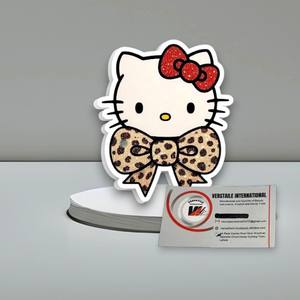 Soportes de Acrílico para Pestañas Hello Kitty, Accesorios para Pestañas, Impresión de Logotipo Personalizado, Soporte de Extensión con Forma de Flor y Diamante - Product Image 5