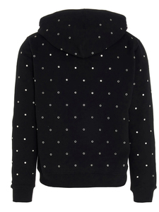 High Quality Men Rhinestones <b>Hoodies</b> <b>Plain</b> Dyed Breathable Quick Dry Rhinestones Hooded Sweatshirt 100% Cotton <b>Hoodies</b> - Product Image 2