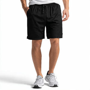 Pantalones Cortos Deportivos de Poliéster y Nailon 100% para Hombre, Cintura Alta con Cordón Ajustable, Secado Rápido, para Verano, Uso Casual - Product Image 6