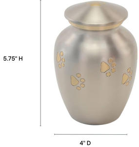 Urnas de Cremación para Mascotas de Acero Inoxidable, Modernas y de Lujo, para Cenizas de Perros, Hechas a Mano, Ecológicas - Product Image 2