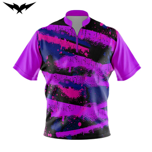 Maillots de bowling personnalisés réversibles sublimés 100% polyester, chemises d'équipe personnalisables, maillot de bowling unisexe - Product Image 3