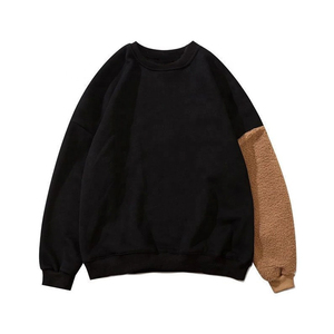 Sudadera de Cuello Redondo para Hombre, Tejida en Felpa, con Estampado Personalizado, Color Sólido, Informal, de Invierno, Corte Regular, 100% Algodón, Impermeable - Product Image 3