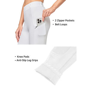Pantalones de Montar Urban Transition para Mujer con Bolsillos con Cremallera para Teléfono y Piernas Ajustadas para un Estilo Ecuestre Urbano - Product Image 5