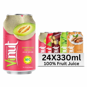VINUT 330ML Bebida Refrescante de Melón con Jugo de Azúcar, Proveedor Mayorista de Bebidas de Vietnam, Exportación OEM ODM - Product Image 1