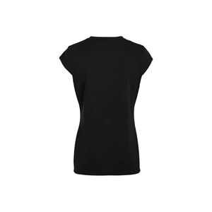 Men's Black V-<b>Neck</b> Short Sleeve Straight Fit <b>Light</b> Wash Button Closure Casual Cotton Sports Top Summer - Product Image 2