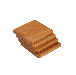 Attractive Price Classic Design Metal Coaster Premium Style Quality Wedding Table Decorative Wooden Coaster for Drinks - Product Image 4