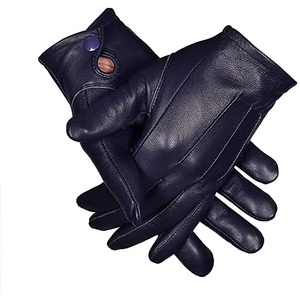 Fashionable Winter Warm Genuine Sheepskin Leather <b>Gloves</b> for Men Comfortable Dressing <b>Gloves</b> <b>Touchscreen</b> Plain DailyCasual - Product Image 4