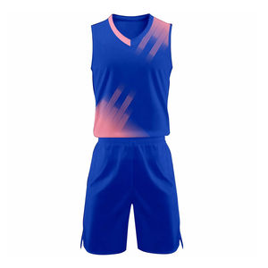 Ensemble d'uniformes de volley-ball pour hommes, best-seller, haute qualité, couleurs et tailles personnalisables, tissu 100% polyester 340g, logo personnalisé - Product Image 2