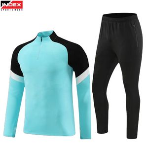 Survêtement d'entraînement de football américain abordable pour hommes, coupe ajustée, vêtements de sport respirants, tenue d'entraînement de football, vêtements de fitness pour la salle de sport - Product Image 1