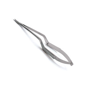 Micro-ciseaux courbés de 7,5 pouces en acier inoxydable, instrument chirurgical de précision, certifié CE, OEM - Product Image 3