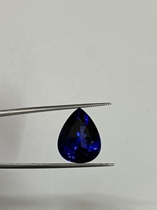 Gema Natural de tanzanita de alta calidad, color azul real, forma de pera, perfectamente hecha, 16,60 quilates, suelta, de Sadiya internacional - Product Image 2