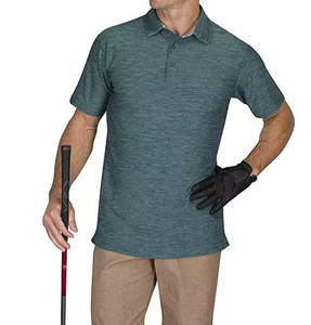 Chemises d'entreprise personnalisées pour hommes de haute qualité en toile 100 % coton, avec logo imprimé, anti-boulochage, manches courtes - Product Image 3