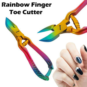 Professional Stainless Steel Ingrown Toenail Finger Nail <b>Cutters</b> Trimmer Tool Curved Straight Blades Wide Jaw Opening High - Product Image 3