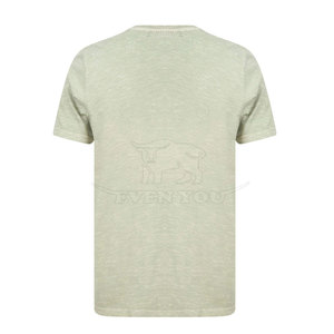 Vêtements de mode grande taille pour hommes, t-shirts délavés à l'acide de haute qualité, t-shirts délavés à l'acide pour hommes à col rond - Product Image 2