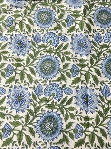 Boho Quilted Cosmetic Organizer | Large Vintage Wash Bags | Block Printed Make up Bag |Gift For Teengirl |Fabric Zipper Pouch - Product Image 4