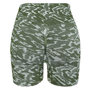 Shorts de Yoga de Cintura Alta Sin Costuras para Mujer, Elásticos en Cuatro Direcciones, de Secado Rápido, Ropa Deportiva - Product Image 2