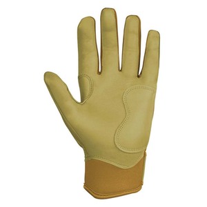 Gants de frappeur de baseball en cuir à séchage rapide, conception OEM personnalisée, fermeture auto-agrippante, couleur personnalisée, logo personnalisé, durables - Product Image 5