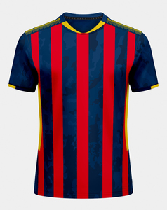 Vêtements de football américain unisexes légers à motif lettres, col en V, manches longues, tissu en maille respirant, polyester, adulte - Product Image 1