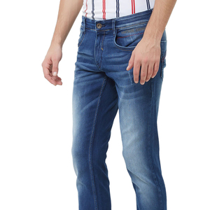 Vaqueros de Mezclilla para Hombre de Cintura Alta con Diseño Gráfico Avanzado, Pantalones de Moda Urbana, Última Llegada en Oferta, Logotipo Personalizado - Product Image 3