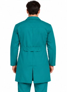 Blouse de laboratoire pour homme de haute qualité, blanche, à manches longues, uniforme de médecin, respirante, en coton et polyester, vêtements de travail médicaux, laboratoire de chimie - Product Image 3