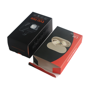 Caja de Empaque Electrónica Personalizada con Logotipo para Auriculares Inalámbricos, Diseño Moderno con Grabado y Laminado Mate - Product Image 2