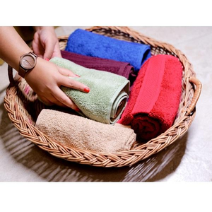 Serviettes et lingettes en coton de qualité supérieure, hygiéniques, douces et durables |   Parfait pour la maison, le bureau, les événements et l'usage quotidien - Product Image 1