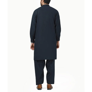 Premium Men Cotton Shalwar Kameez Traditional Pakistani Islamic Wear Comfortable Casual Outfit - Product Image 2