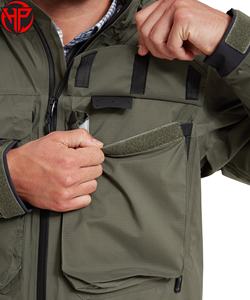 Chaqueta de Pesca Personalizada para Hombre, Invierno, Cordura, Cierre de Cremallera, Impermeable, Transpirable, Resistente al Viento, Informal, para Trabajo, Deportes al Aire Libre - Product Image 4