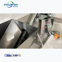 Machine à glace en tubes COLDPRO 1 tonne par jour pour boissons et restaurants, machine à fabriquer des glaçons en tubes cristallins