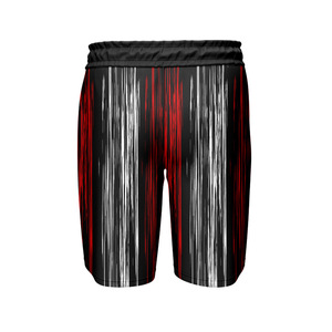Shorts de football personnalisés en sublimation pour hommes, respirants, avec cordon de serrage, imprimés par sublimation, avec poches zippées - Product Image 2