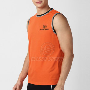 เสื้อยืดแขนกุดสั่งทำพิเศษ คุณภาพดีที่สุด เสื้อยืดแขนกุดสีพื้น เสื้อยืดแขนกุดสั่งทำตามแบบ - Product Image 2
