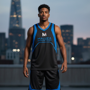 Tenues de basketball sublimées sur mesure, ensemble maillot et short en polyester respirant avec logo et nom de l'équipe - Product Image 6