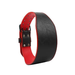 เข็มขัดยกน้ำหนักหนังแท้แบบหนาพิเศษ พร้อมโลโก้สั่งทำพิเศษ สำหรับออกกำลังกาย พาวเวอร์ลิฟติ้ง ยกน้ำหนัก ดีดเดิลิฟท์ และสควอท - Product Image 4