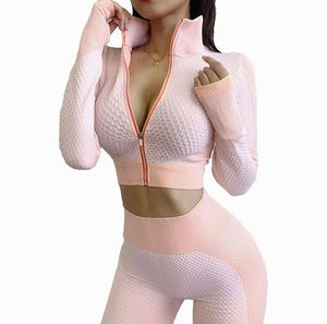 Conjunto Deportivo Casual de 2 Piezas, Transpirable y Elegante, con Cierre, al por Mayor, de Alta Calidad, en Algodón, Personalizable - Product Image 5