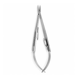 Hot Selling Castroviejo Needle <b>Holder</b> with Lock Reusable Microsurgical Instrument - Product Image 3