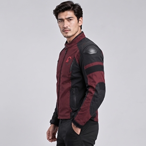 Veste de moto en tissu Cordura durable, respirante, coupe confortable, design protecteur pour la course à moto - Product Image 5