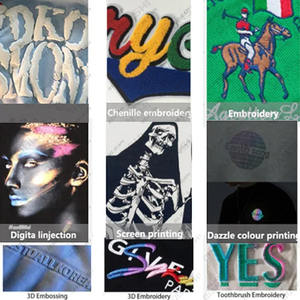 Vente en gros de sweats à capuche personnalisés avec strass, effet délavé, style streetwear oversize - Product Image 6