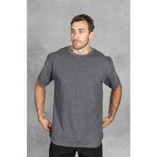 เสื้อยืดพรีเมียม 100% ผ้าฝ้ายเนื้อหนัก 240GSM สีเทาล้วน ทรงโอเวอร์ไซส์ ไหล่ตก เสื้อยืดเปล่า สตรีทแวร์ เสื้อยืดผู้ชาย สกรีนโลโก้ได้ - Product Image 3