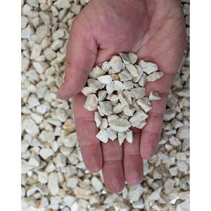 Botticino Granulate 9-12mm - 1000kg Big Bags <b>cobbles</b> Italian marble Botticino <b>pebbles</b> - Product Image 1