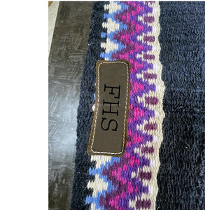 Couverture supérieure en laine de qualité supérieure avec feutre de laine tapis de selle occidental à doublure ouverte contour en cuir solide tapis de selle en feutre occidental - Product Image 5